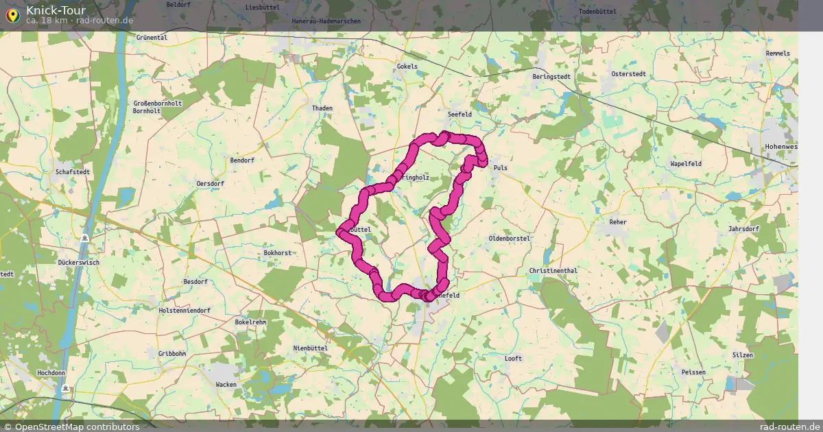 Knick-Tour – Fernradroute auf Rad-Routen.de