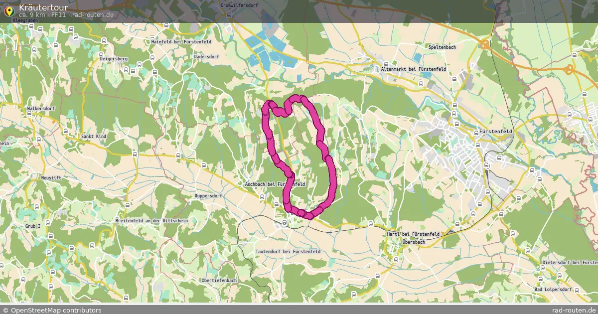 Kräutertour (FF11) – Fernradroute auf Rad-Routen.de