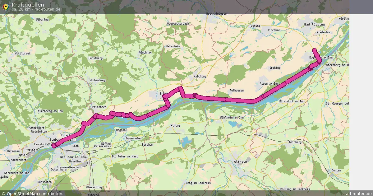 Kraftquellen – Fernradroute auf Rad-Routen.de