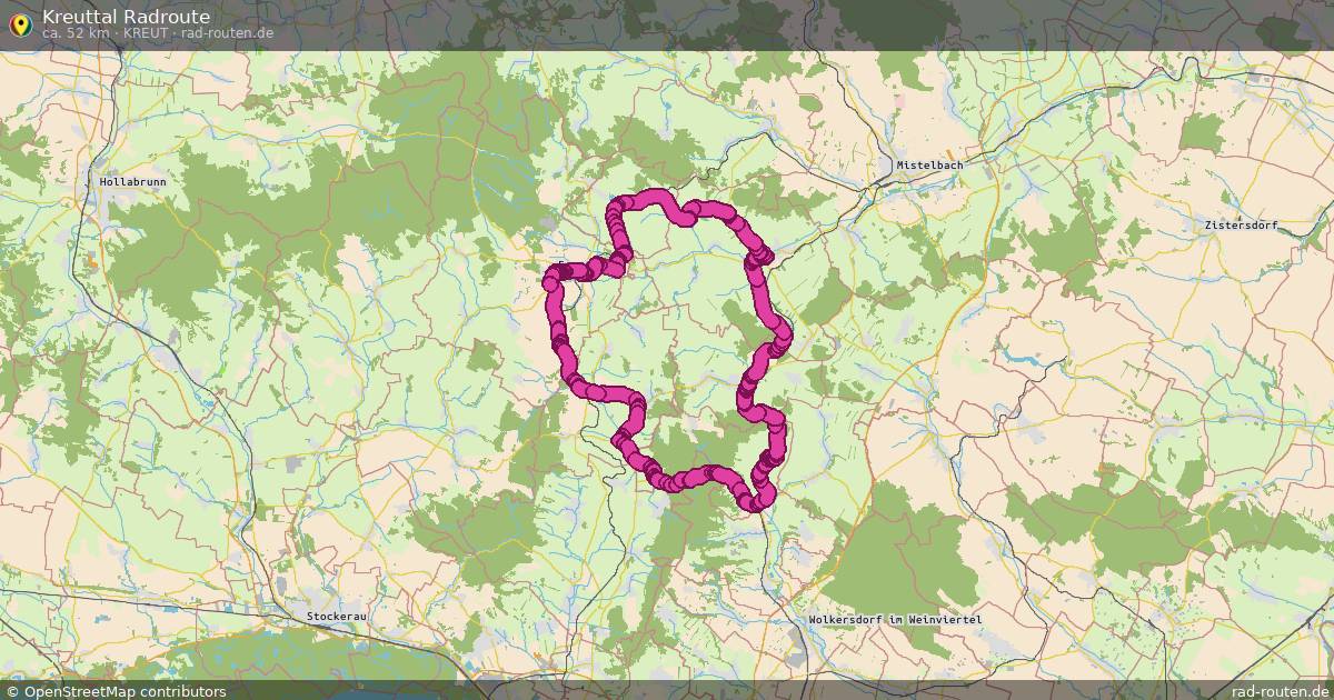 Kreuttal Radroute (Kreut) – Fernradroute auf Rad-Routen.de