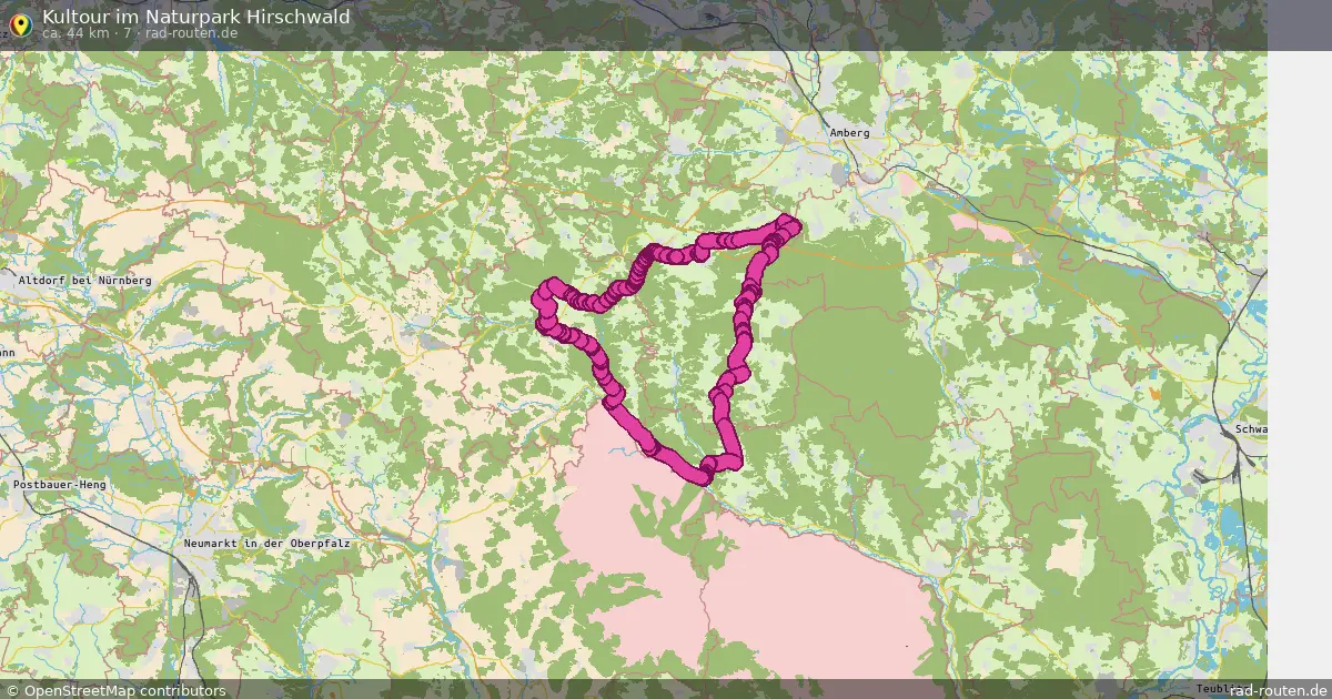 Kultour im Naturpark Hirschwald