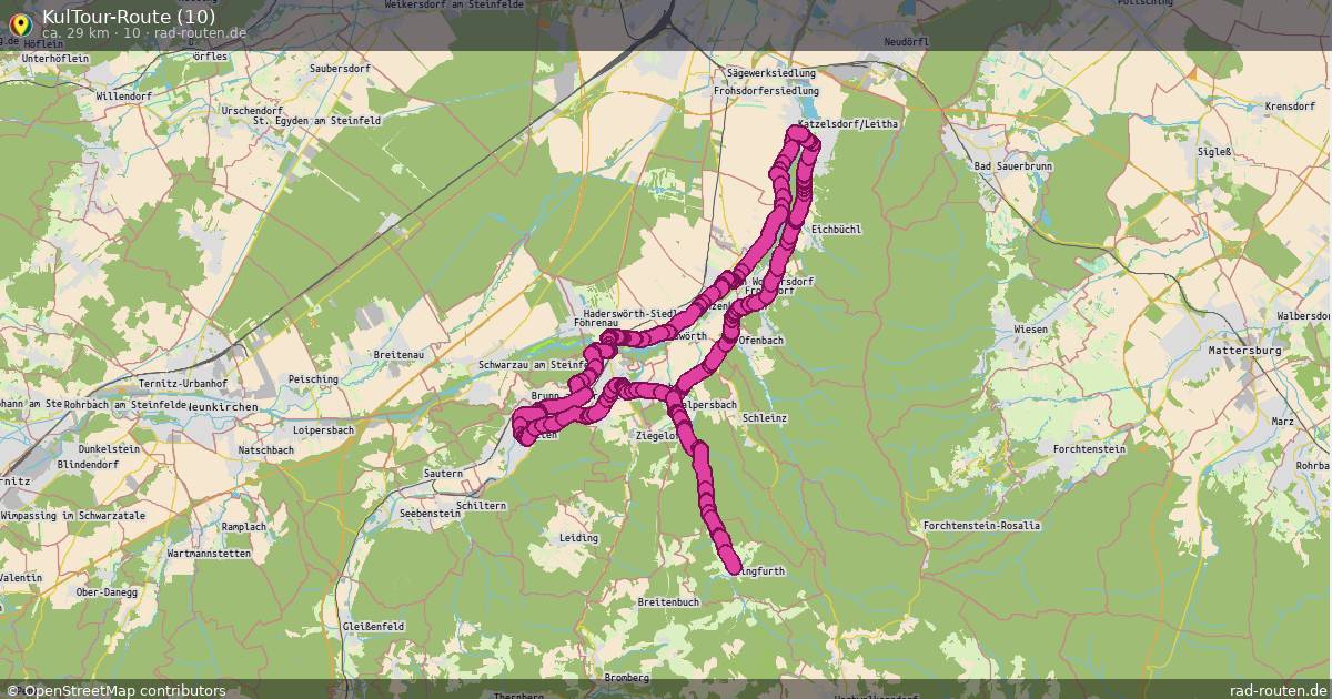 KulTour-Route (10) (10) – Fernradroute auf Rad-Routen.de