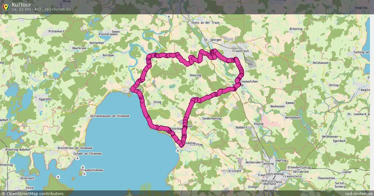 KulTour (KLT) – Fernradroute auf Rad-Routen.de