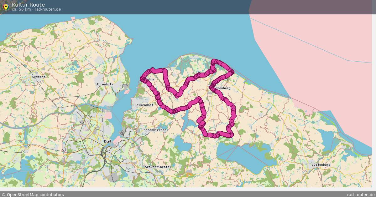 Kultur-Route – Fernradroute auf Rad-Routen.de