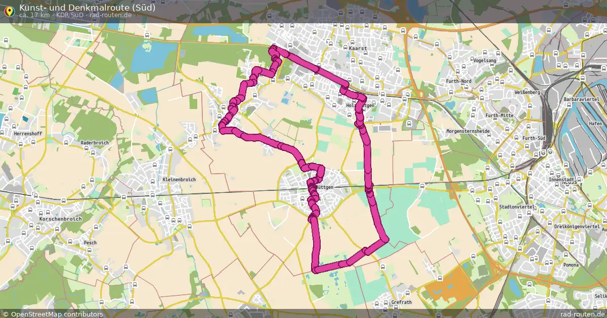 Kunst- und Denkmalroute (Süd)