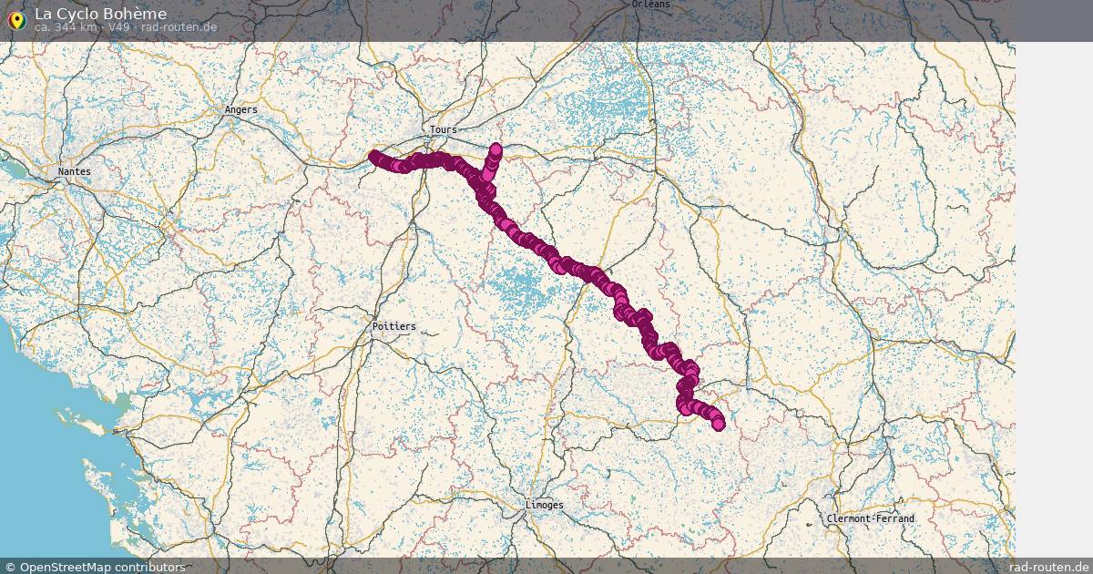 La Cyclo Bohème (V49) – Fernradroute auf Rad-Routen.de