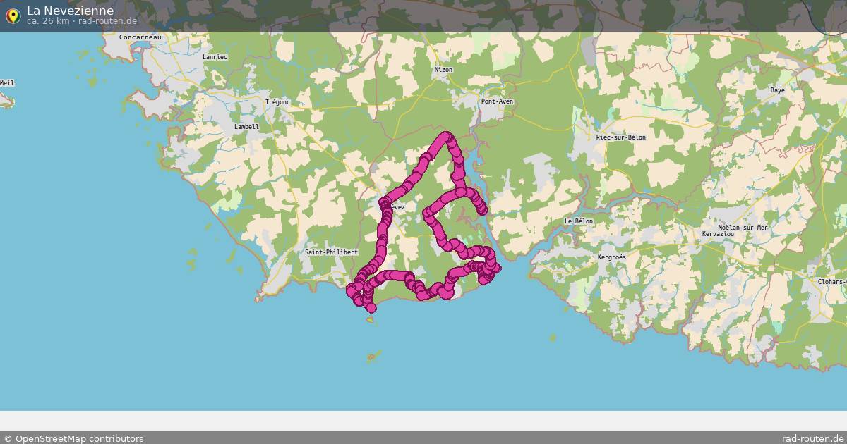 La Nevezienne – Fernradroute auf Rad-Routen.de