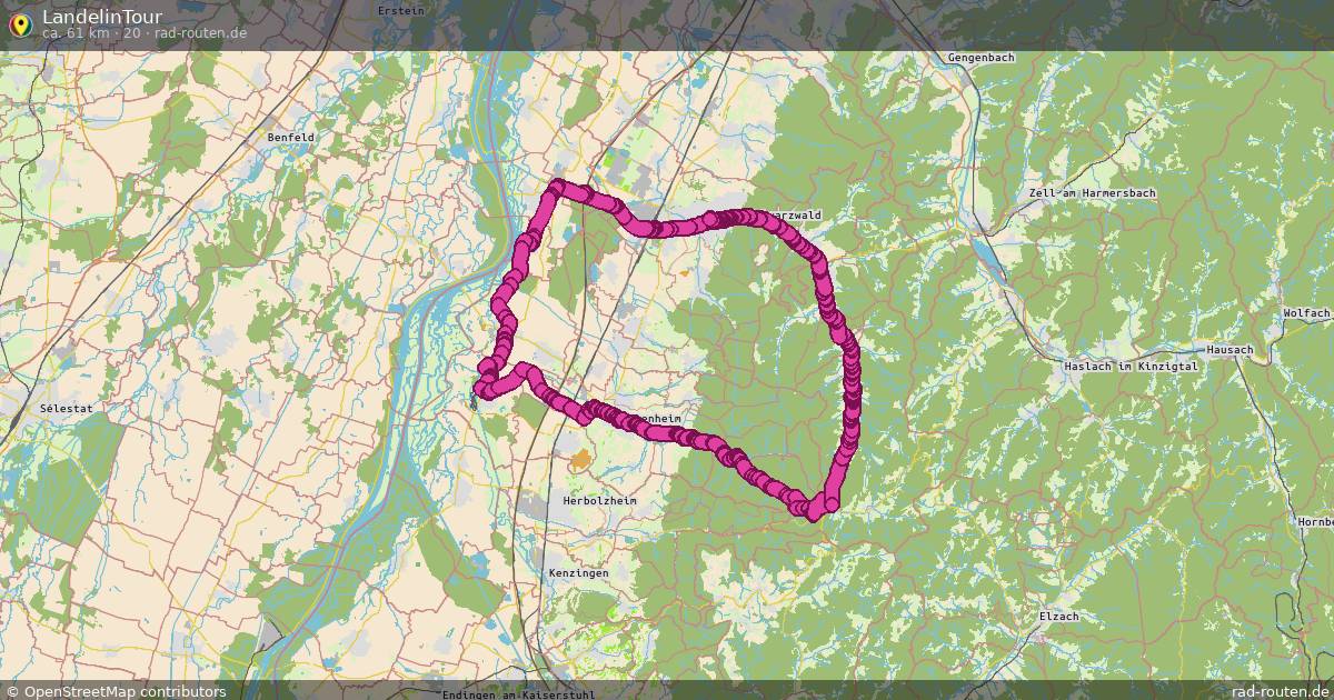 LandelinTour (20) – Fernradroute auf Rad-Routen.de