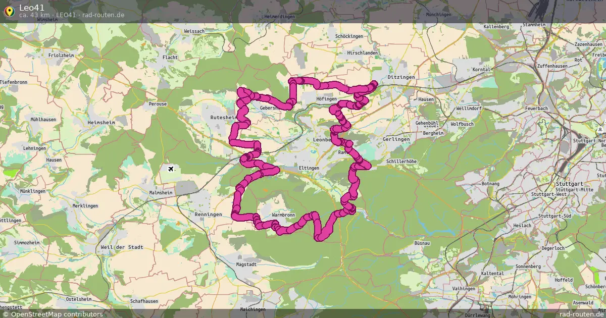 Leo41 (Leo41) – Fernradroute auf Rad-Routen.de