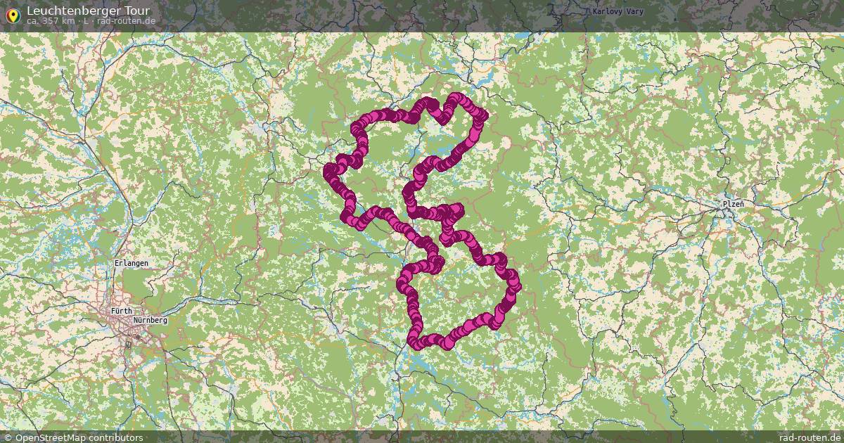 Leuchtenberger Tour (L) – Fernradroute auf Rad-Routen.de