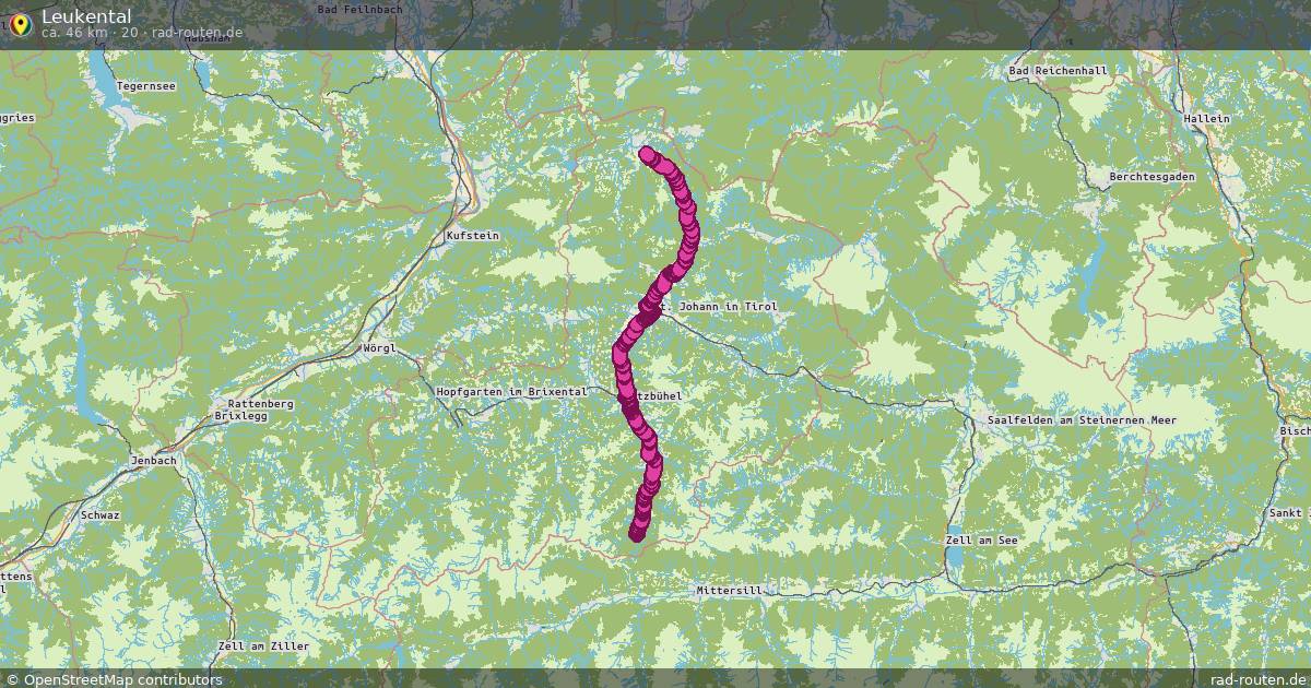 Leukental (20) – Fernradroute auf Rad-Routen.de