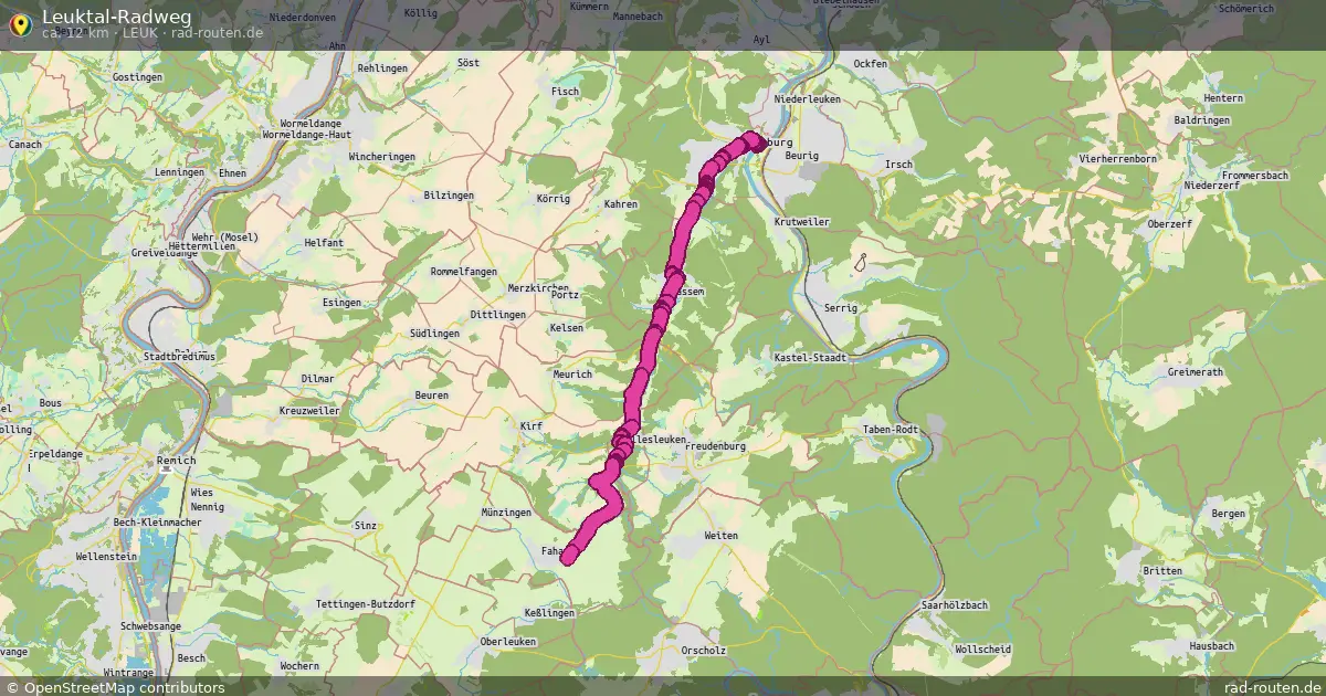 Leuktal-Radweg