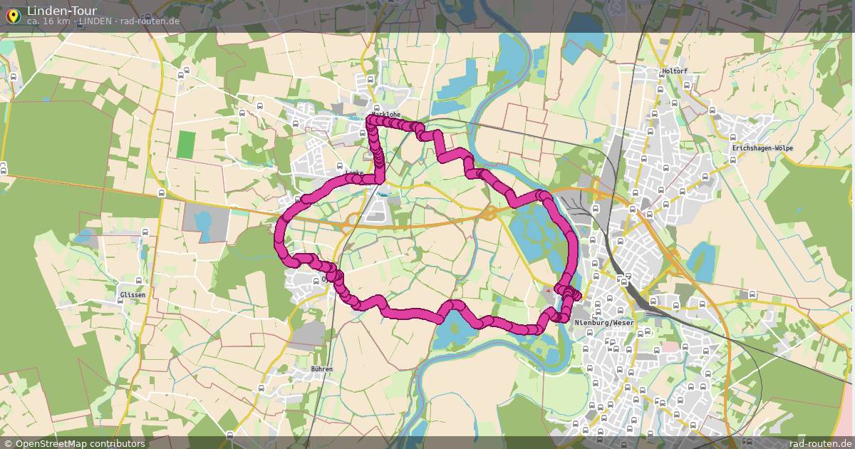 Linden-Tour (Linden) – Fernradroute auf Rad-Routen.de