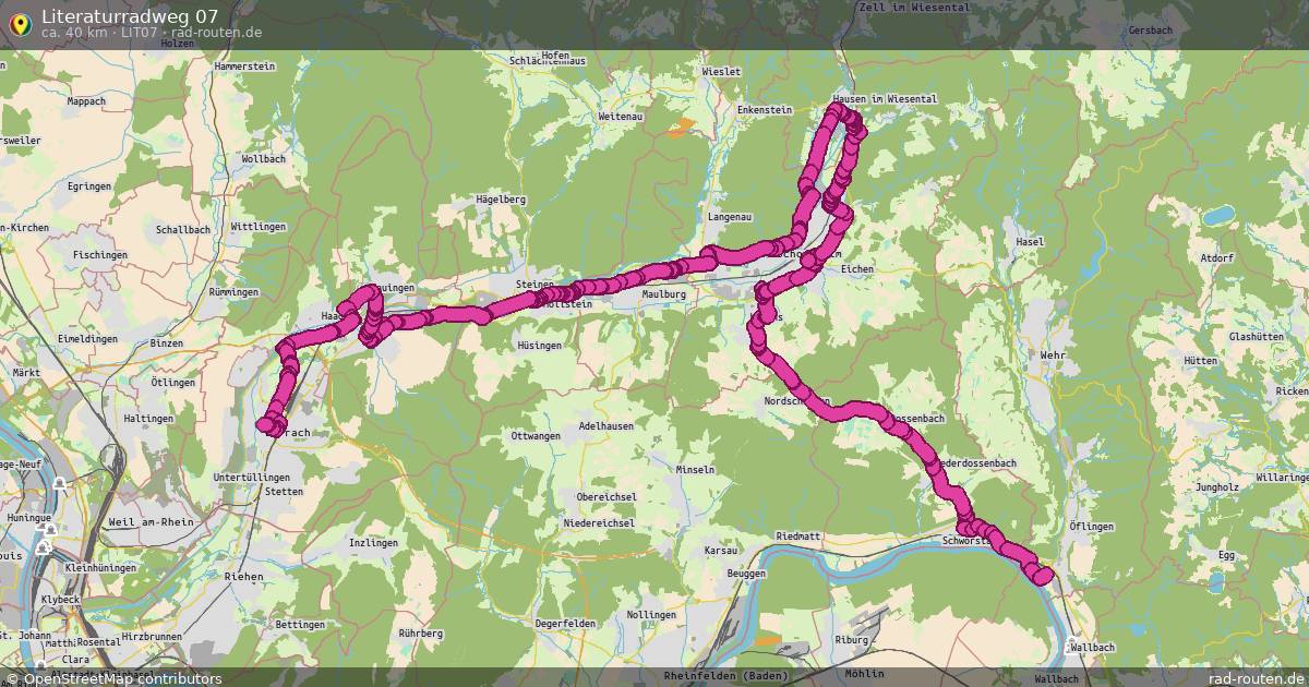 Literaturradweg 07 (Lit07) – Fernradroute auf Rad-Routen.de
