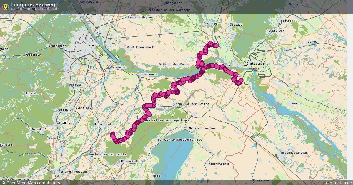 Longinus Radweg – Fernradroute auf Rad-Routen.de