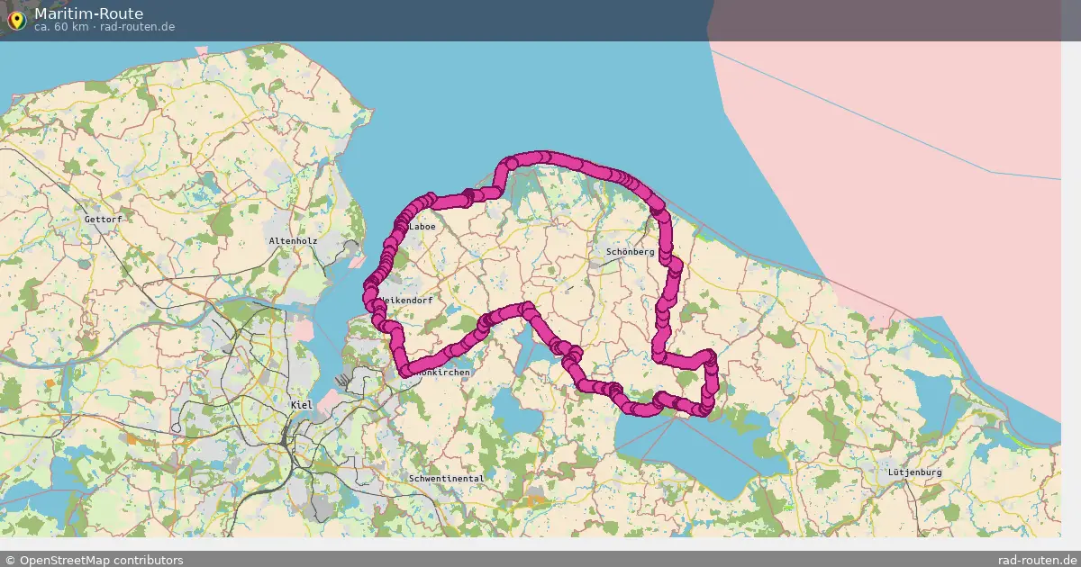 Maritim-Route – Fernradroute auf Rad-Routen.de