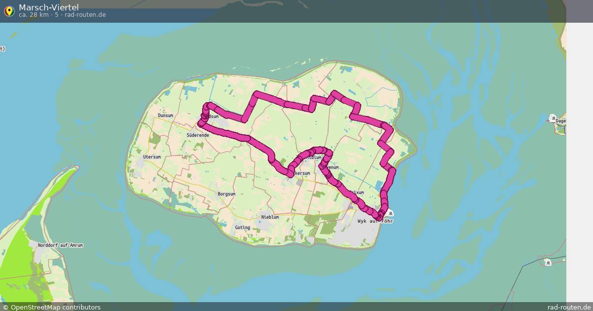 Marsch-Viertel (5) – Fernradroute auf Rad-Routen.de