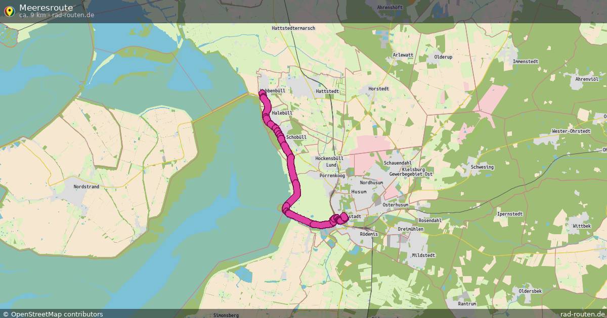 Meeresroute – Fernradroute auf Rad-Routen.de