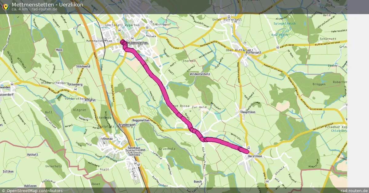 Mettmenstetten - Uerzlikon