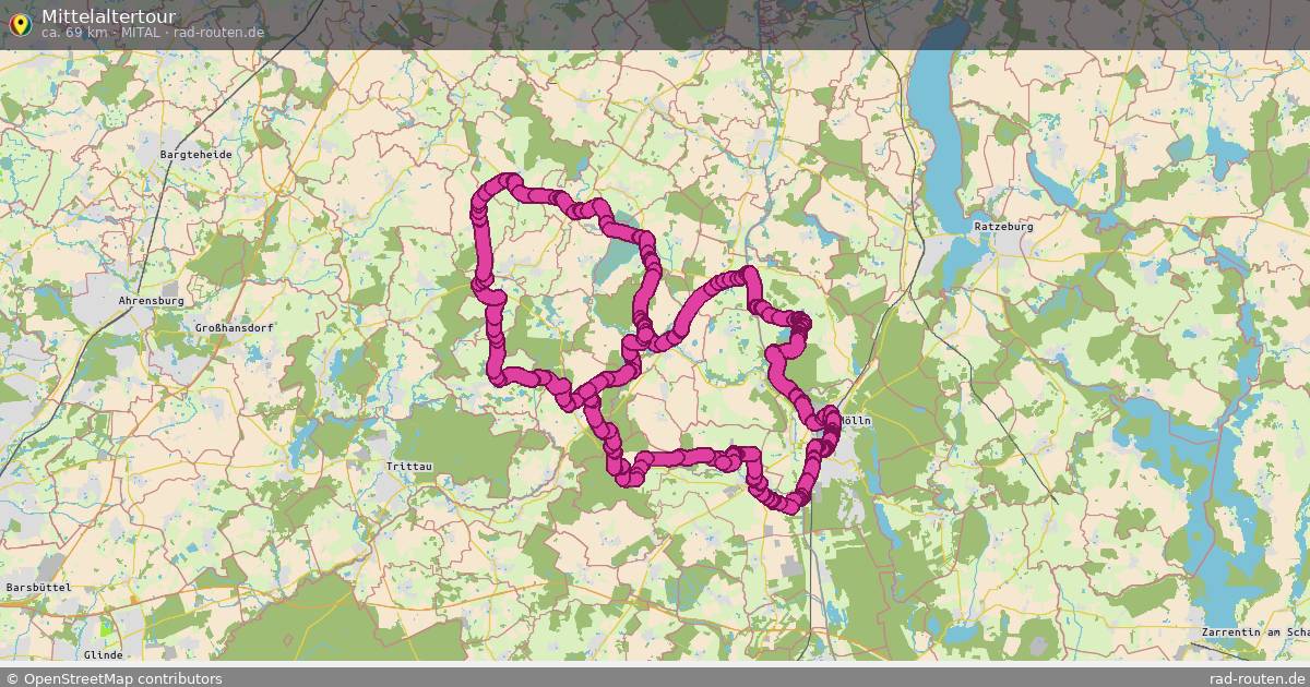 Mittelaltertour (Mital) – Fernradroute auf Rad-Routen.de
