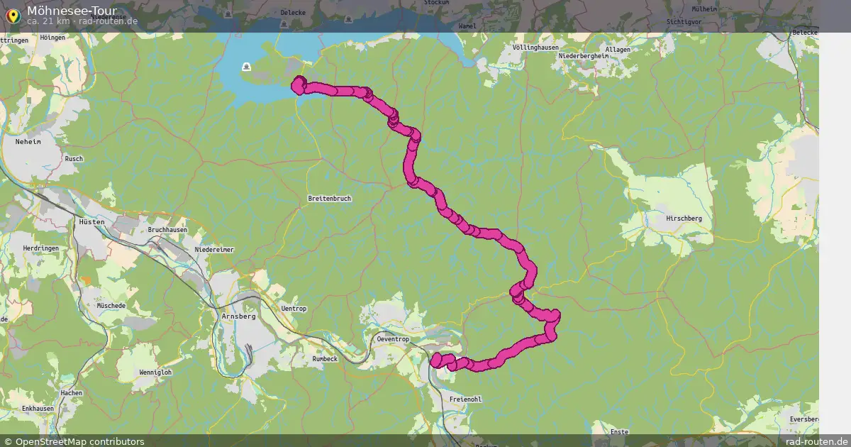 Möhnesee-Tour