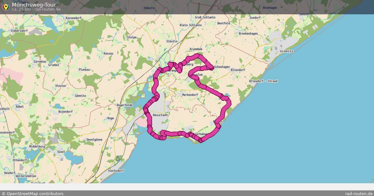 Mönchsweg-Tour – Fernradroute auf Rad-Routen.de