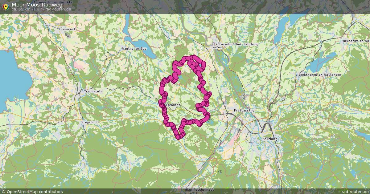 Moor-Moos-Radweg (Rup) – Fernradroute auf Rad-Routen.de