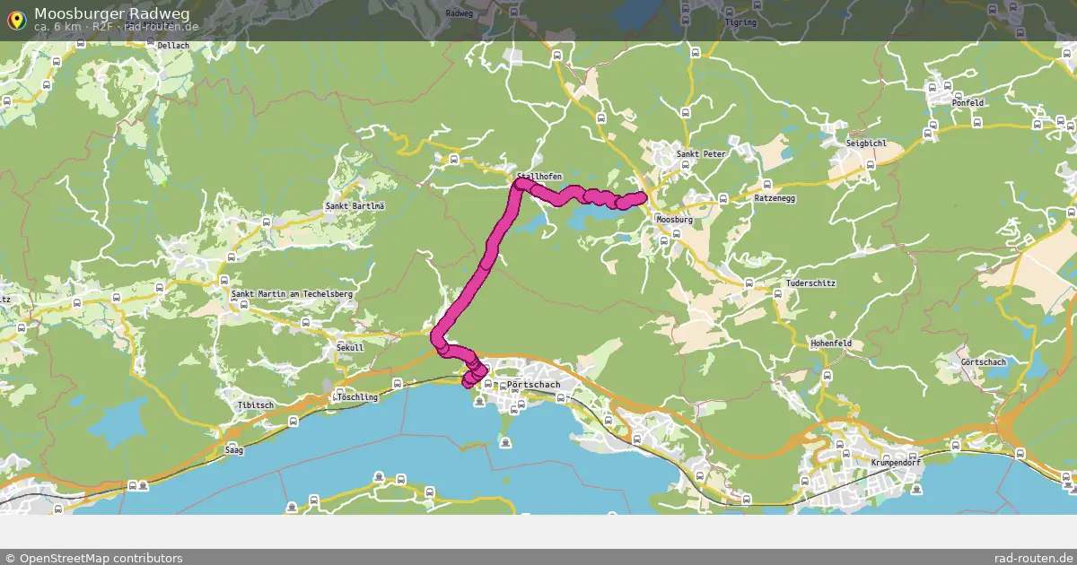 Moosburger Radweg (R2F) – Fernradroute auf Rad-Routen.de