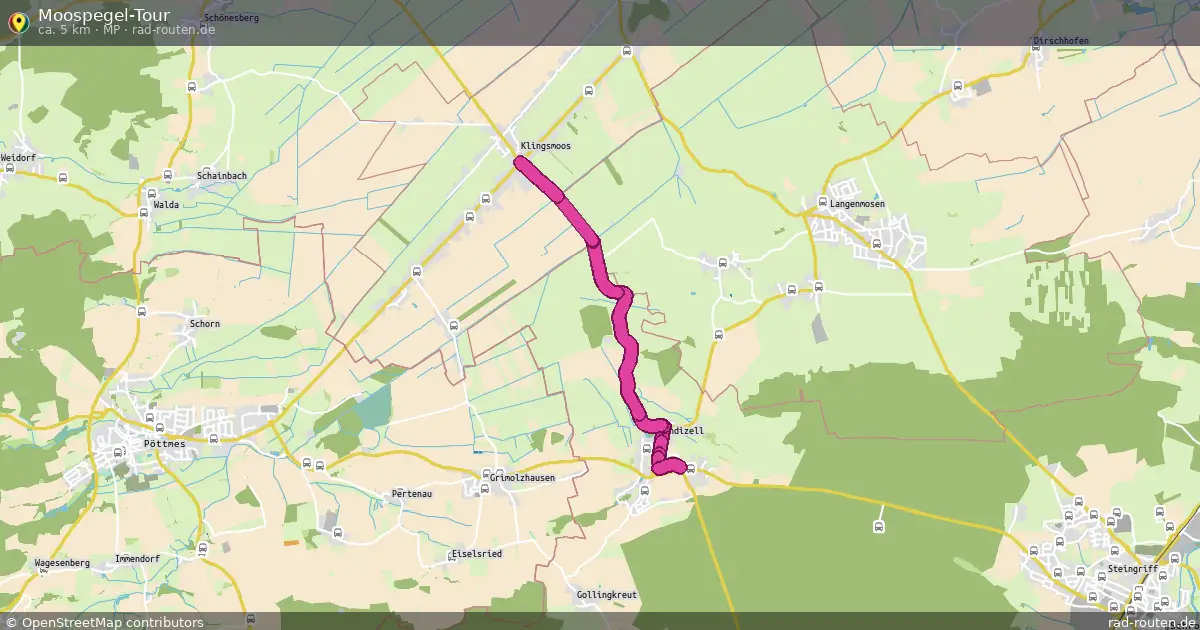 Moospegel-Tour (MP) – Fernradroute auf Rad-Routen.de