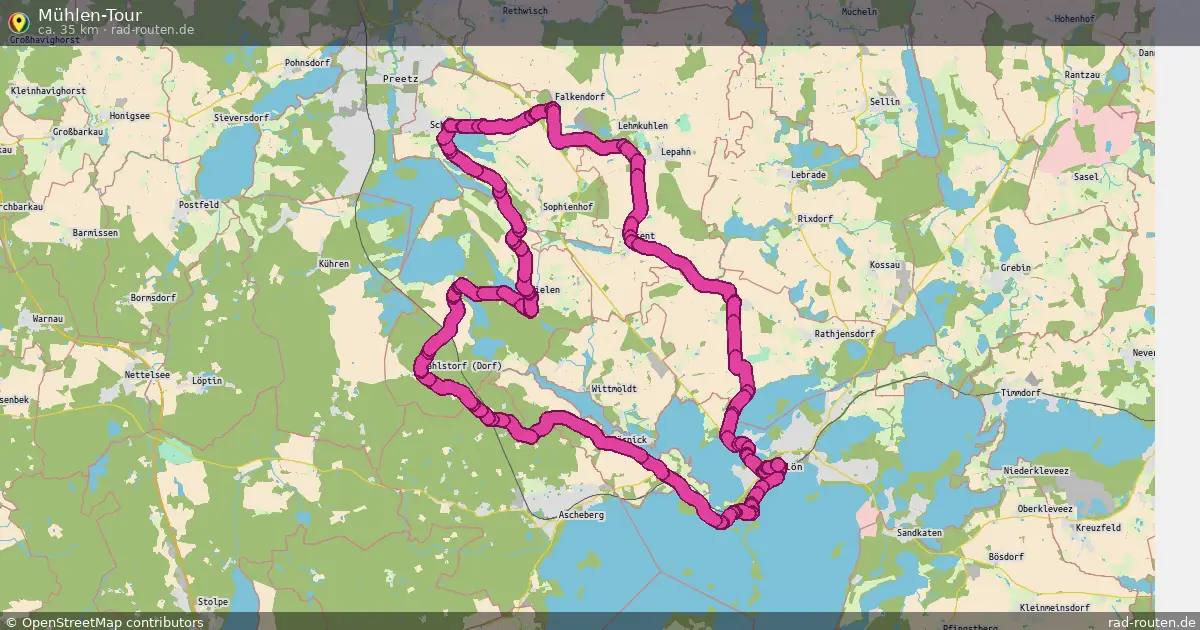 Mühlen-Tour – Fernradroute auf Rad-Routen.de