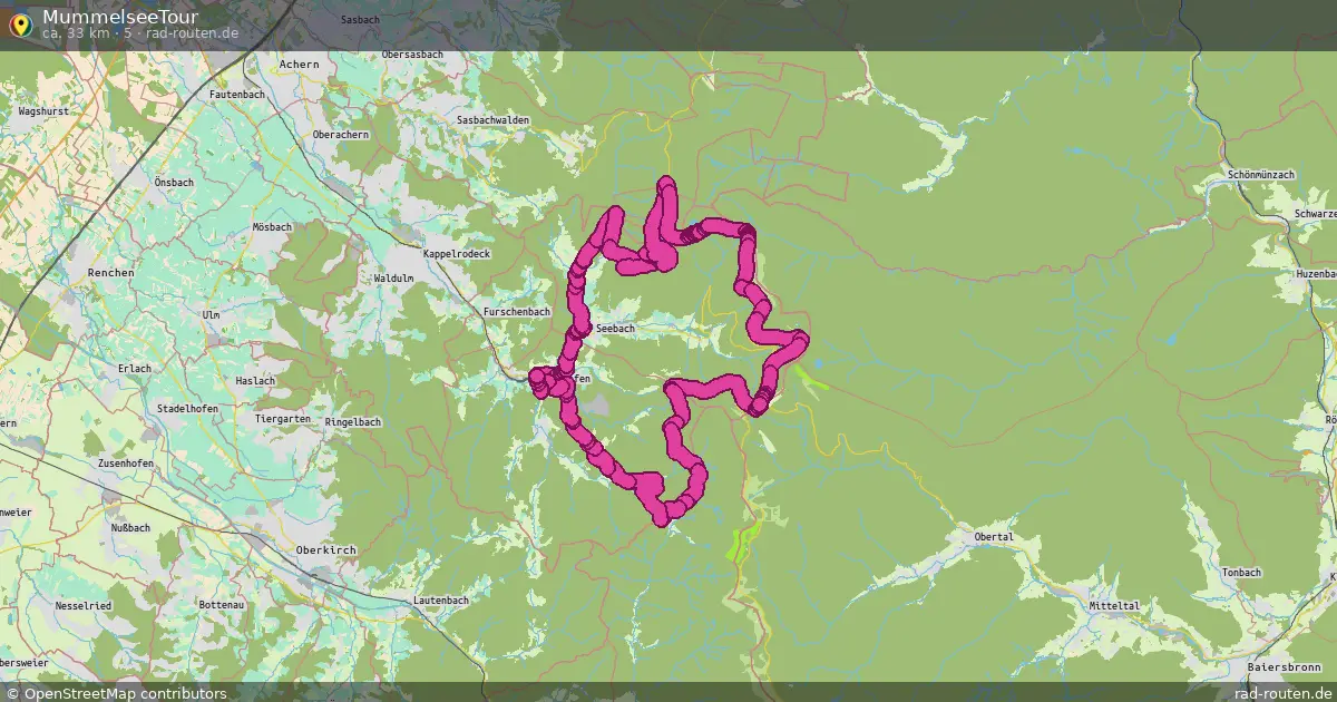 MummelseeTour (5) – Fernradroute auf Rad-Routen.de