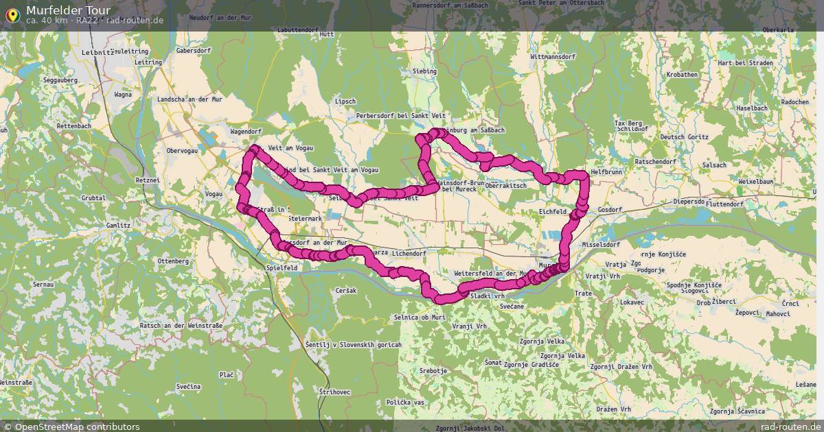 Murfelder Tour (RA22) – Fernradroute auf Rad-Routen.de