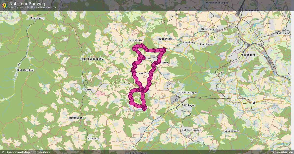 Nah.Tour.Radweg (NTR) – Fernradroute auf Rad-Routen.de