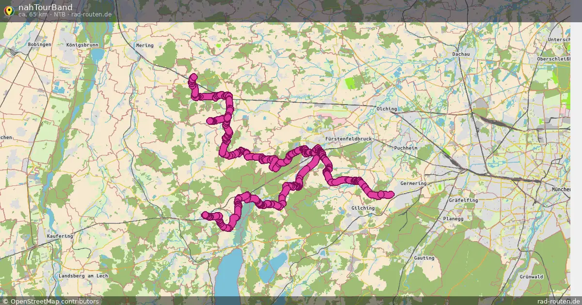 nahTourBand (NTB) – Fernradroute auf Rad-Routen.de