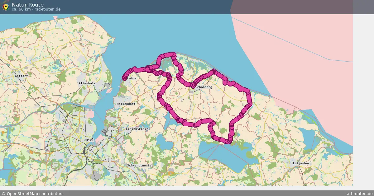 Natur-Route – Fernradroute auf Rad-Routen.de