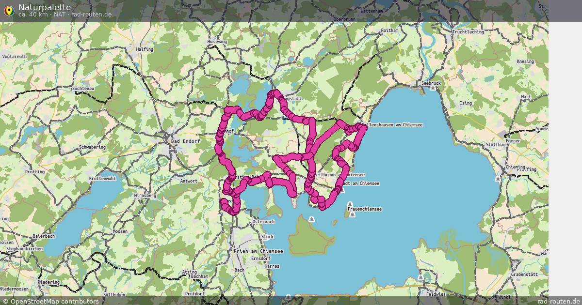 Naturpalette (Nat) – Fernradroute auf Rad-Routen.de