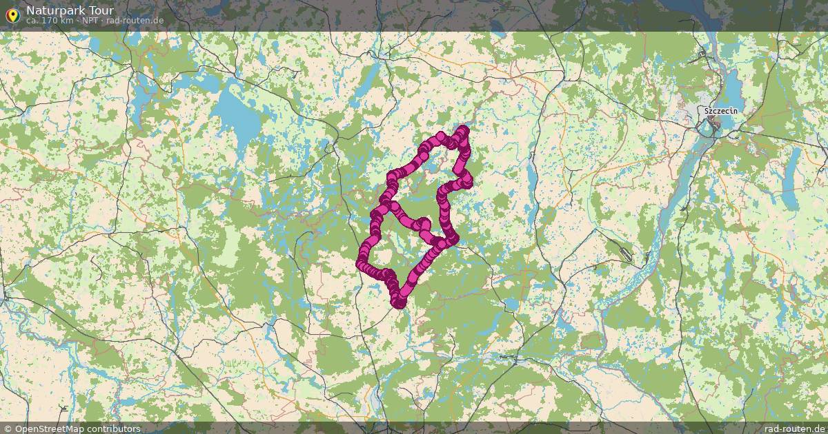 Naturpark Tour (NPT) – Fernradroute auf Rad-Routen.de