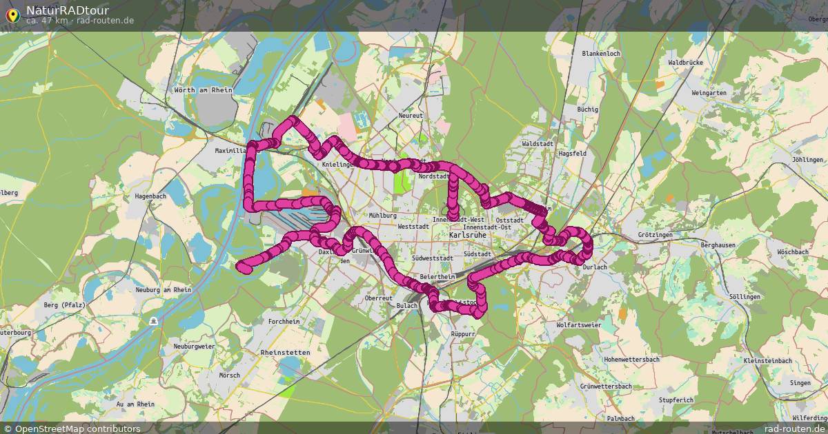 NaturRADtour – Fernradroute auf Rad-Routen.de
