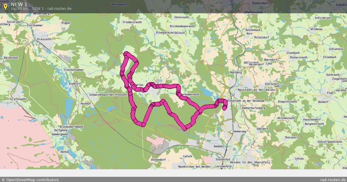 NEW 1 (NEW 1) – Fernradroute auf Rad-Routen.de