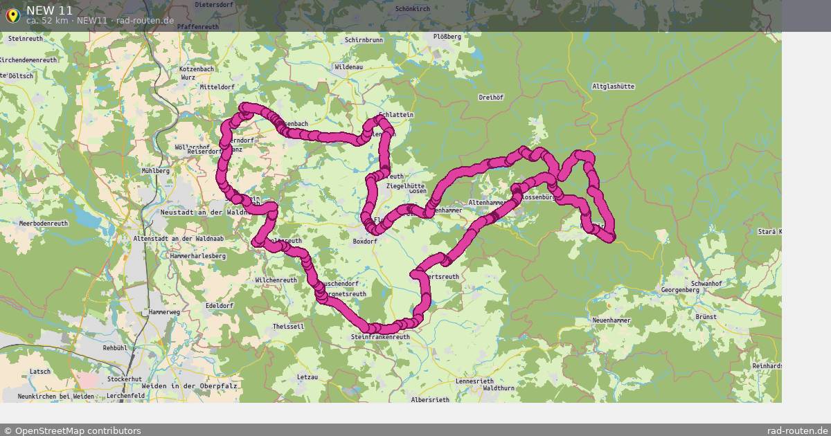 NEW 11 (NEW11) – Fernradroute auf Rad-Routen.de