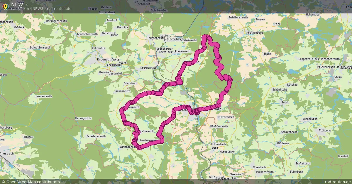 NEW 3 (NEW3) – Fernradroute auf Rad-Routen.de