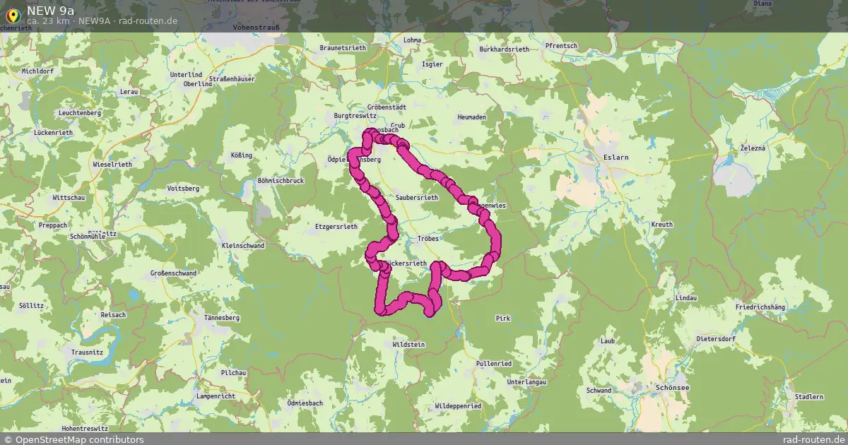 NEW 9a (NEW9a) – Fernradroute auf Rad-Routen.de