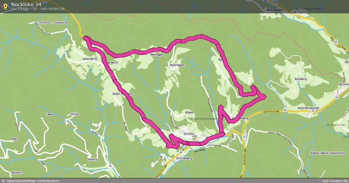 Nockbike 34 (34) – Fernradroute auf Rad-Routen.de