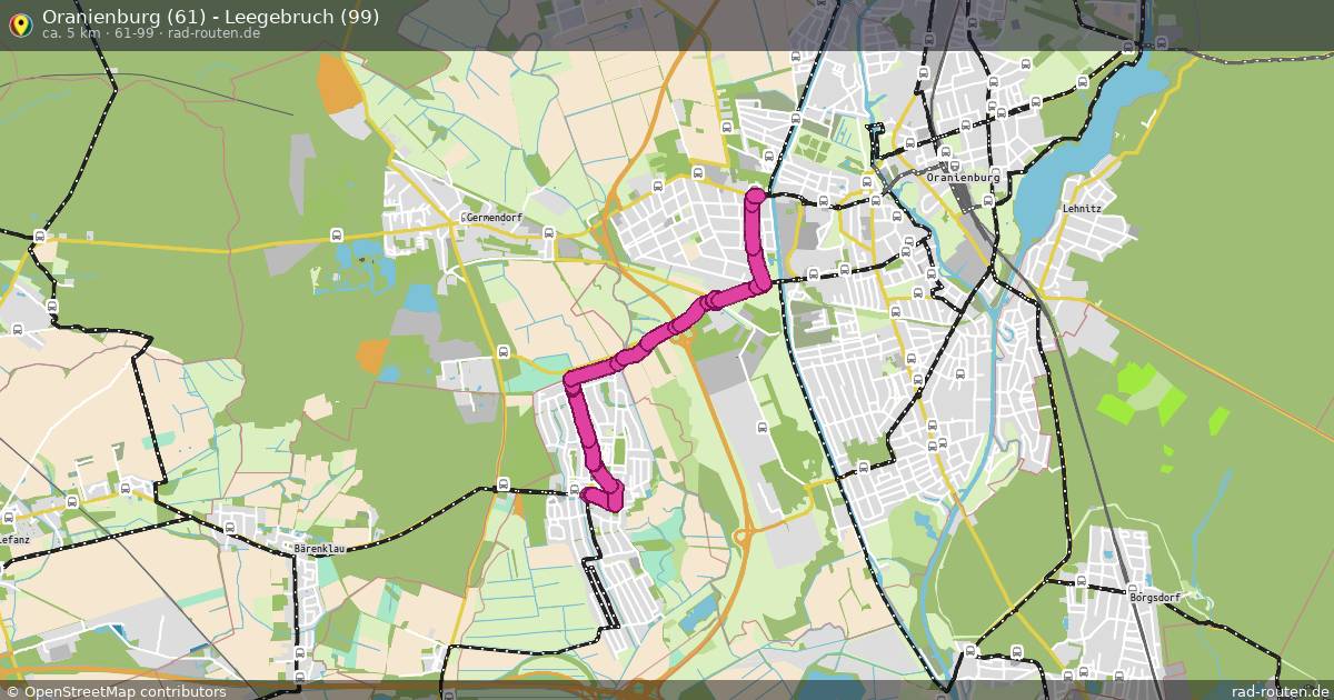 Oranienburg (61) - Leegebruch (99)