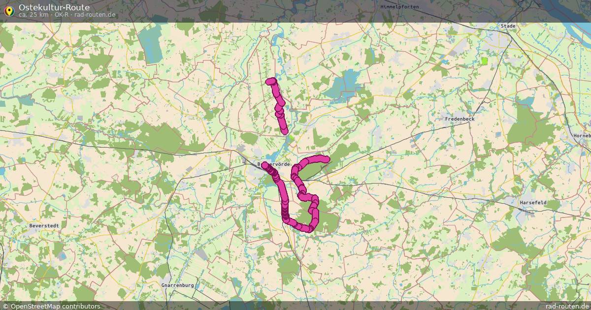 Ostekultur-Route (OK-R) – Fernradroute auf Rad-Routen.de