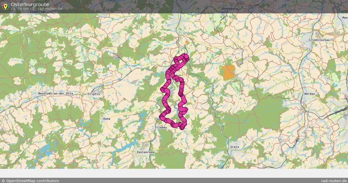 Osterburgroute (1) – Fernradroute auf Rad-Routen.de