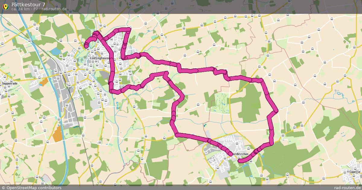 Pättkestour 7 (P7) – Fernradroute auf Rad-Routen.de