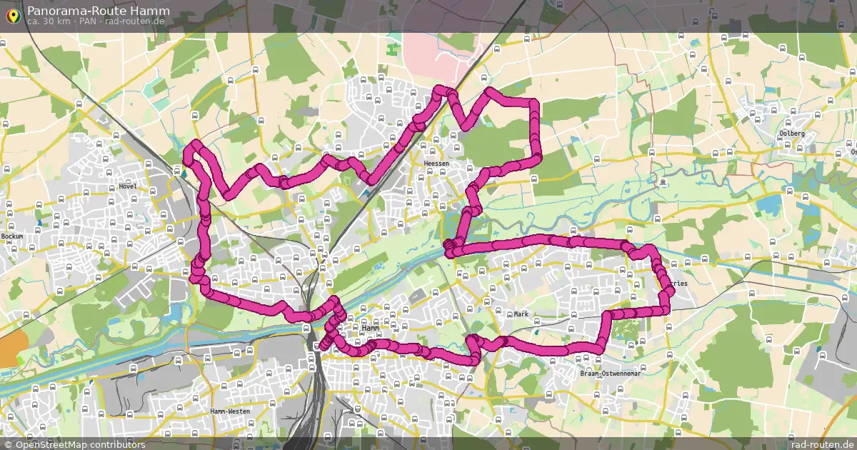 Panorama-Route Hamm