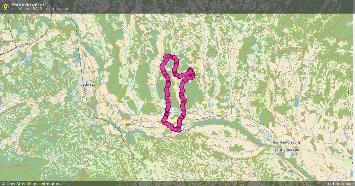 Panoramatour (RA25) – Fernradroute auf Rad-Routen.de