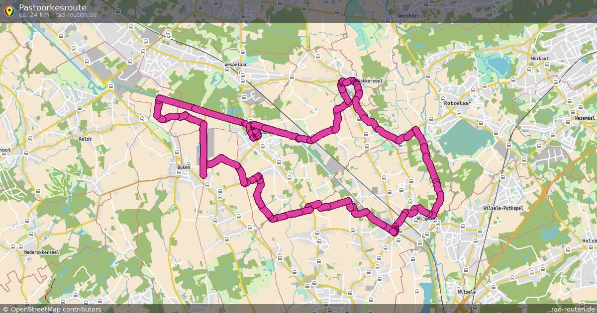 Pastoorkesroute – Fernradroute auf Rad-Routen.de